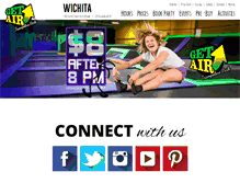 Tablet Screenshot of getairwichita.com